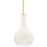 Possini Euro Hamlin 10" Wide Semi Gloss Black Mini Pendant