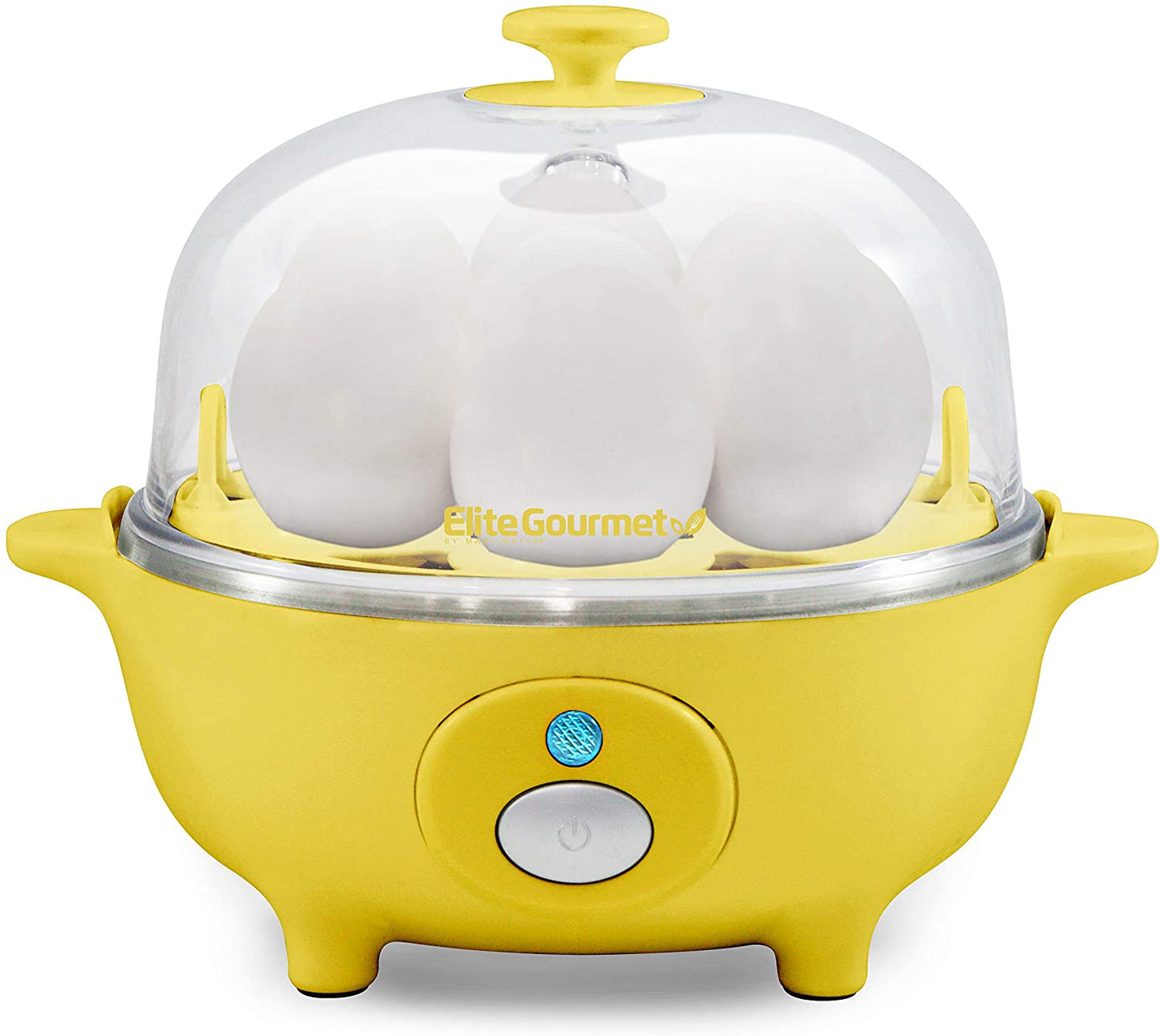 Easy Electric Egg Poacher, Cooker W/ Auto-Shut off, Buzzer, 7 Egg Capacity
