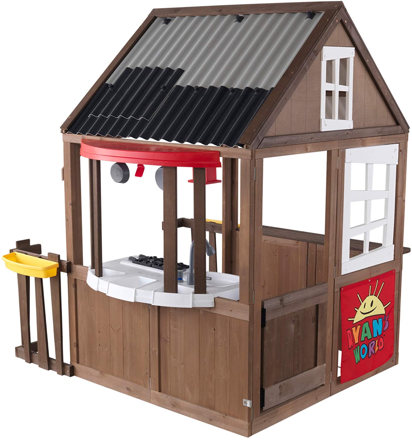 Ryan's World Outdoor Playhouse Brown – Joanna Home Decor