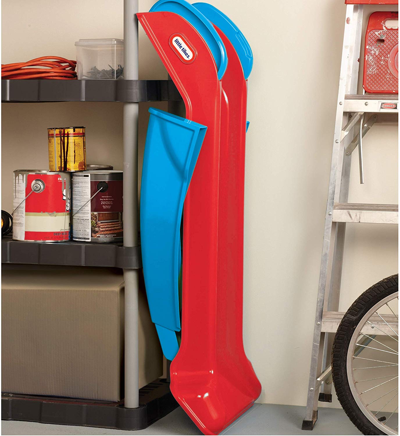 First Slide Red Blue Indoor/Outdoor Toddler Toy