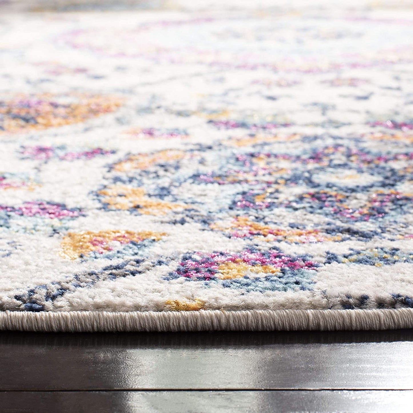 Floral Cream/multi Soft Area Rugs