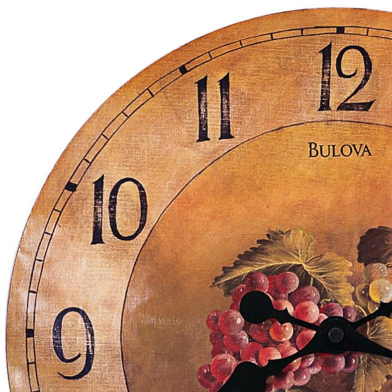 Bulova Whittingham Decorative 18" Wide Wall Clock