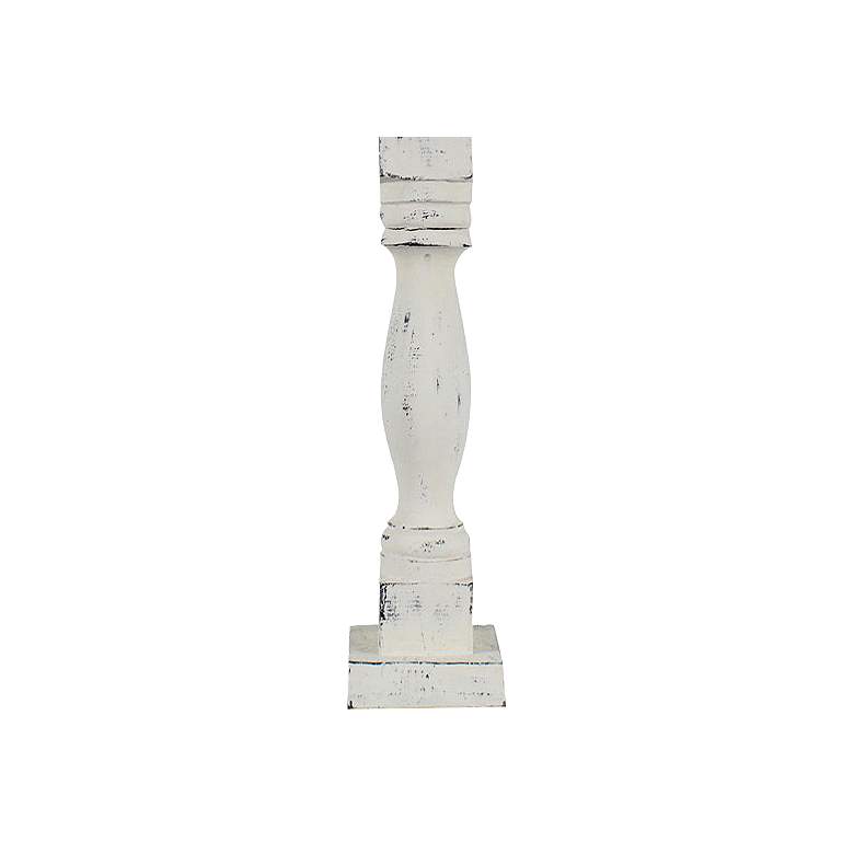 Gables White Denton Shade Table Lamp