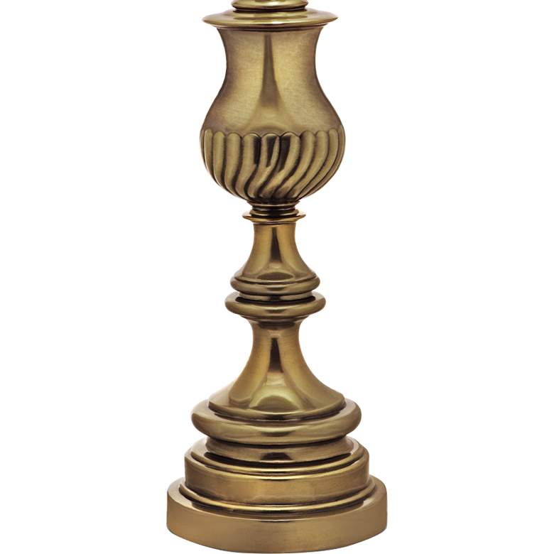 Emory Burnished Brass Finish Metal Table Lamp