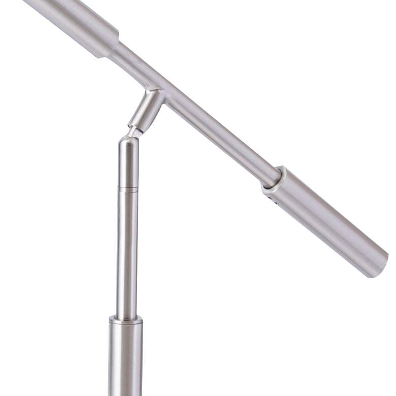 Lite Source Cayden III Brushed Nickel USB LED Desk Lamp