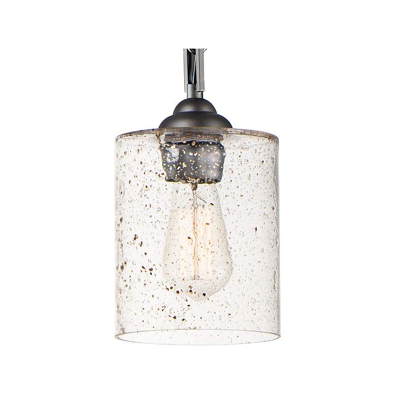 Maxim Stonehenge 5 1/2" Wide Bronze Mini Pendant Light