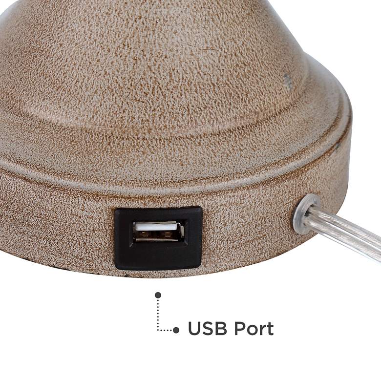 Avery Touch USB Lamps with LED Bulbs Set of 2