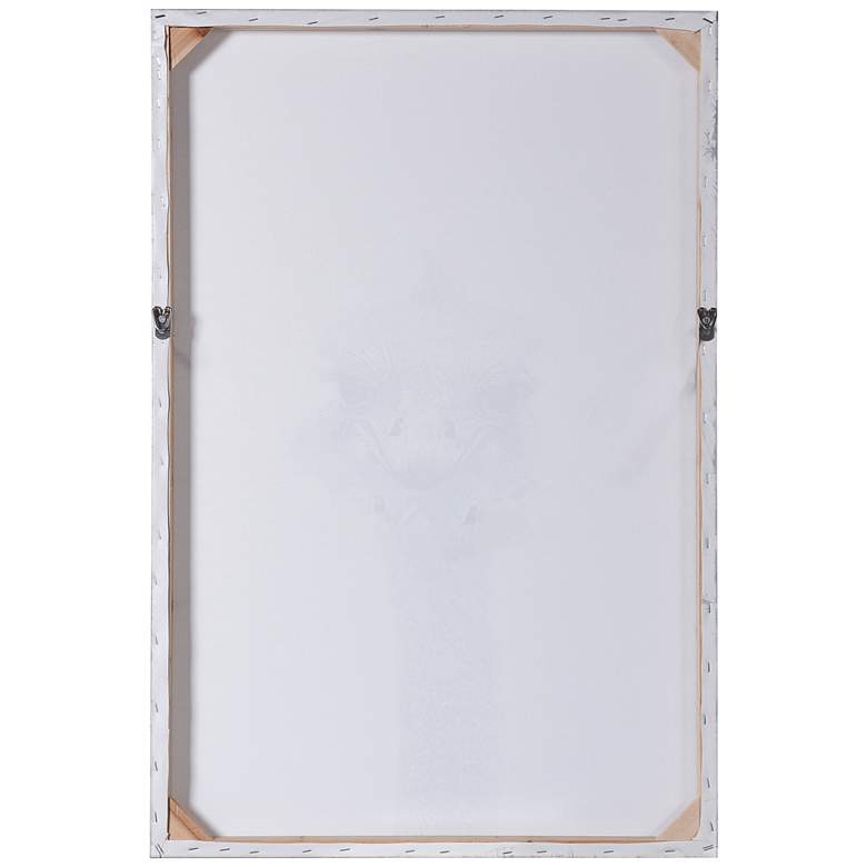 Animal Portraits 36" High Ostrich Canvas Wall Art