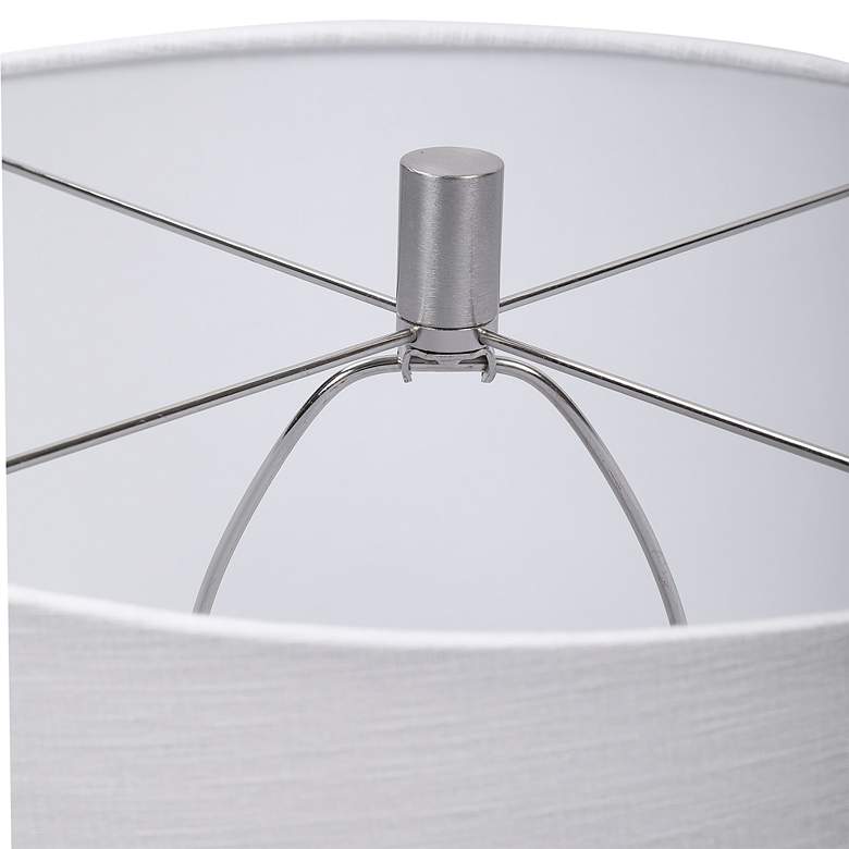 Guerina Light Gray Glaze Ceramic Table Lamp