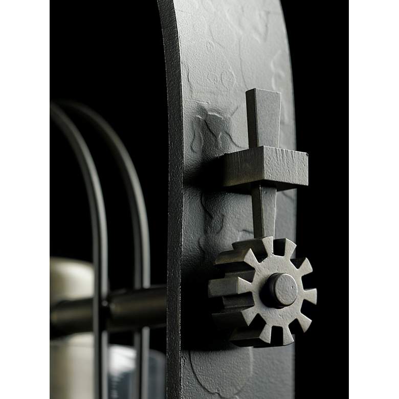 Hubbardton Forge Erlenmeyer Dark Smoke Metal Desk Lamp