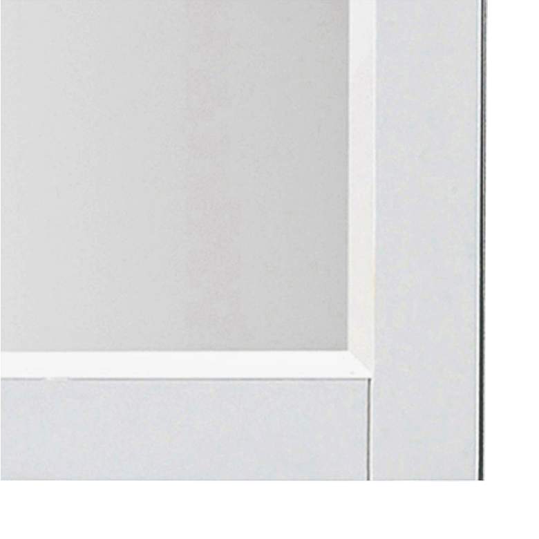 Avanity White 24" x 30" Decorative Vanity Mirror