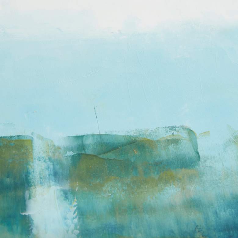 Signature Morning Fields 40 1/2" Wide Framed Canvas Wall Art