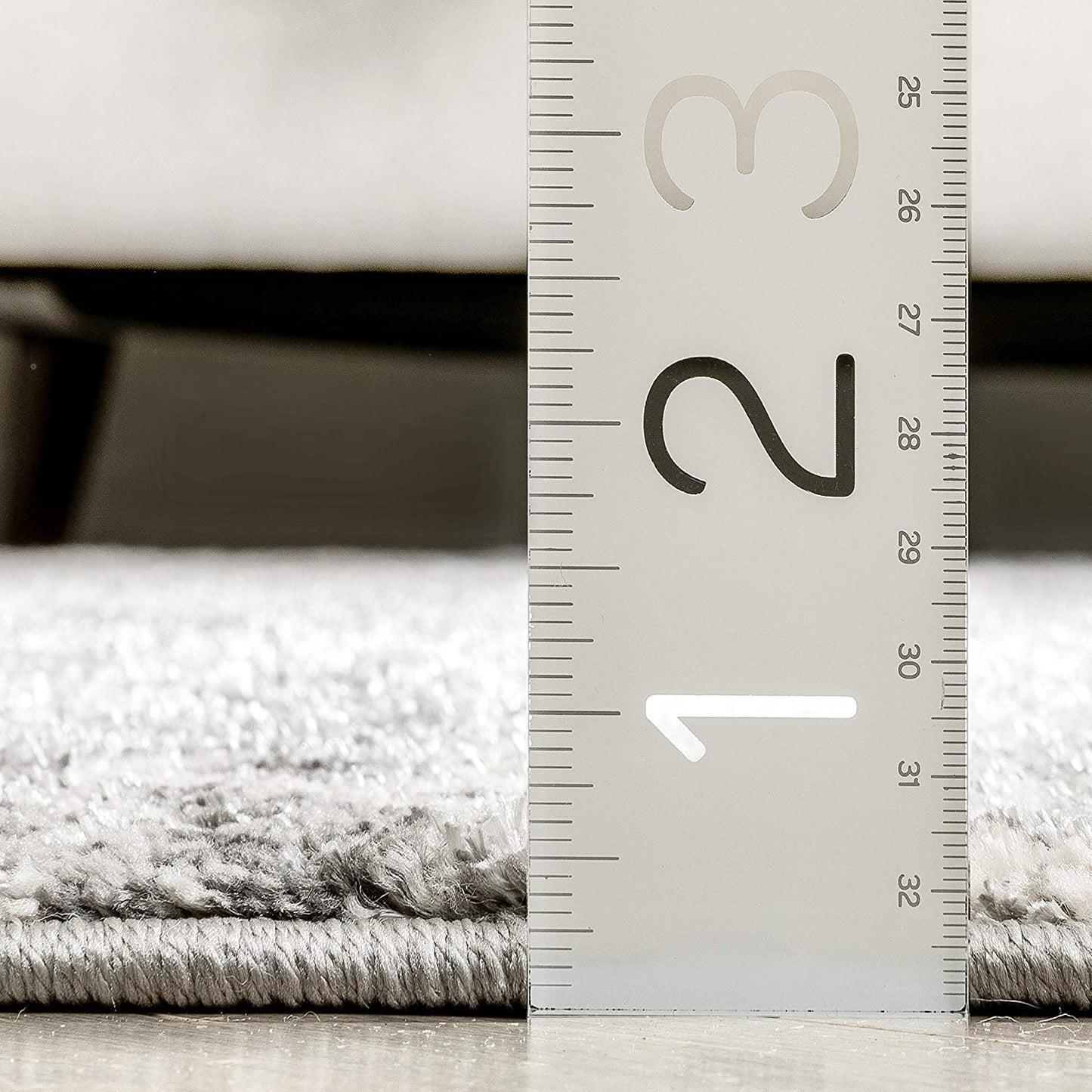 Marbella Grey & Ivory Zig-Zag Stripes Distressed Geometric Pattern Area Rug