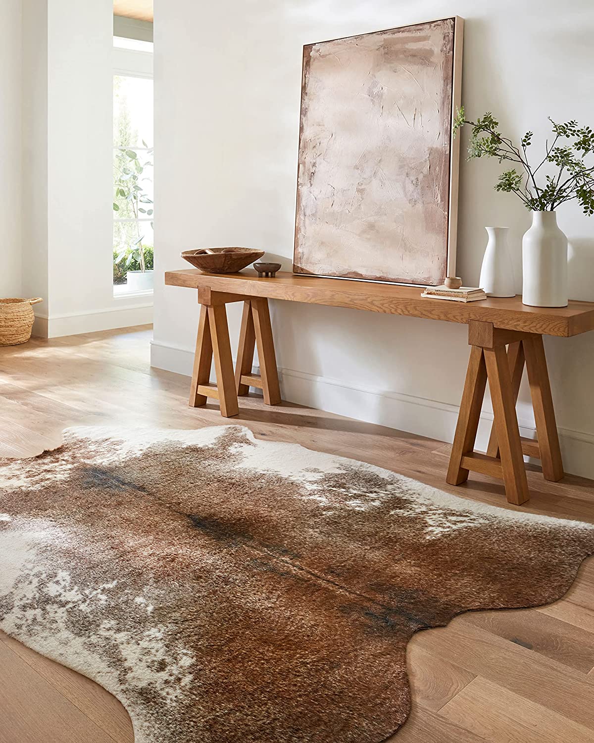 Grand Canyon Soft Area Rug COFFEE/IVORY
