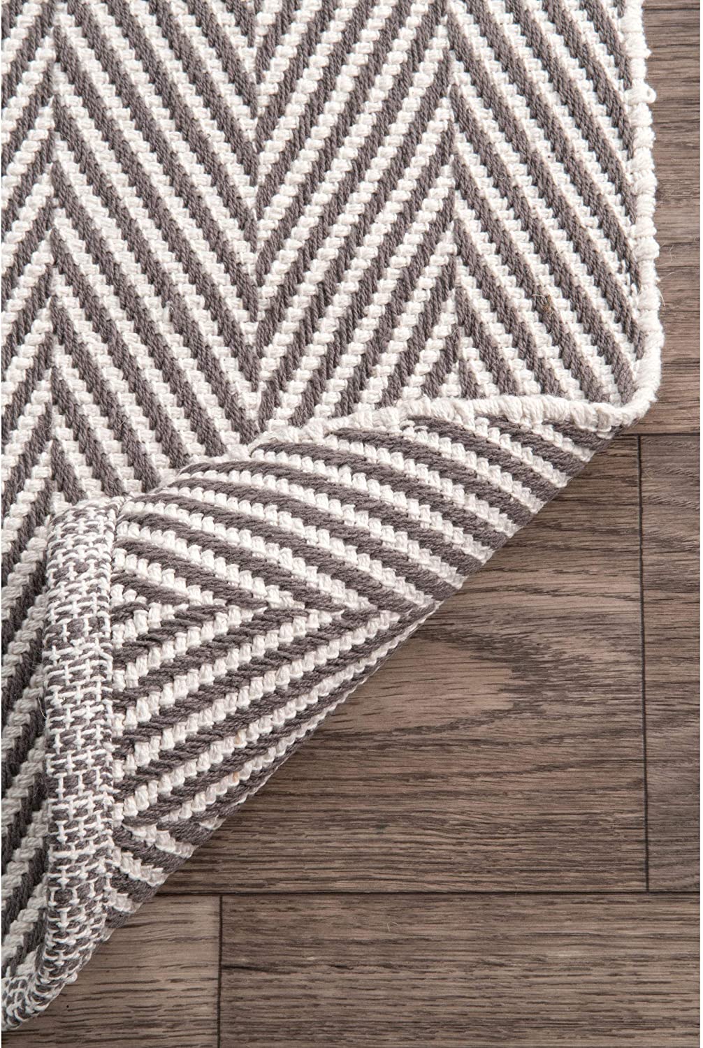 Kimberely Hand Loomed Area Rug, Grey