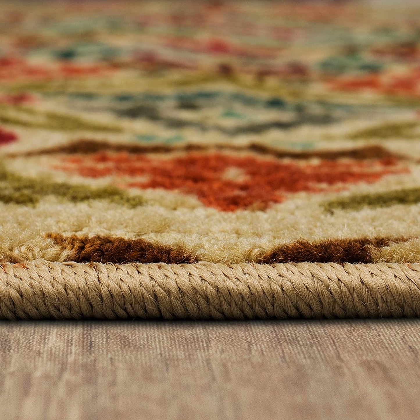 Home Jerada Floral Multi Sphere Area Rug