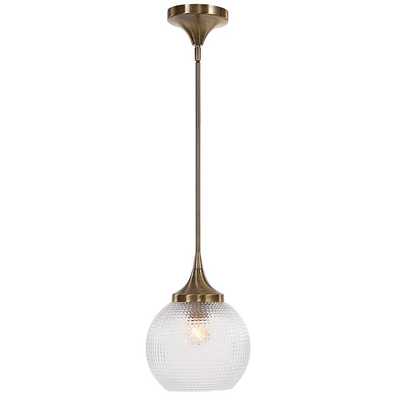Uttermost Bolla 9 1/2" Wide Brass Mini Pendant