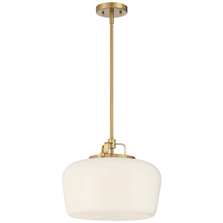 Possini Euro Mystic 15" Wide Brushed Pendant Light