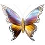 Graceful Butterfly II 24" Wide Outdoor Metal Wall Art
