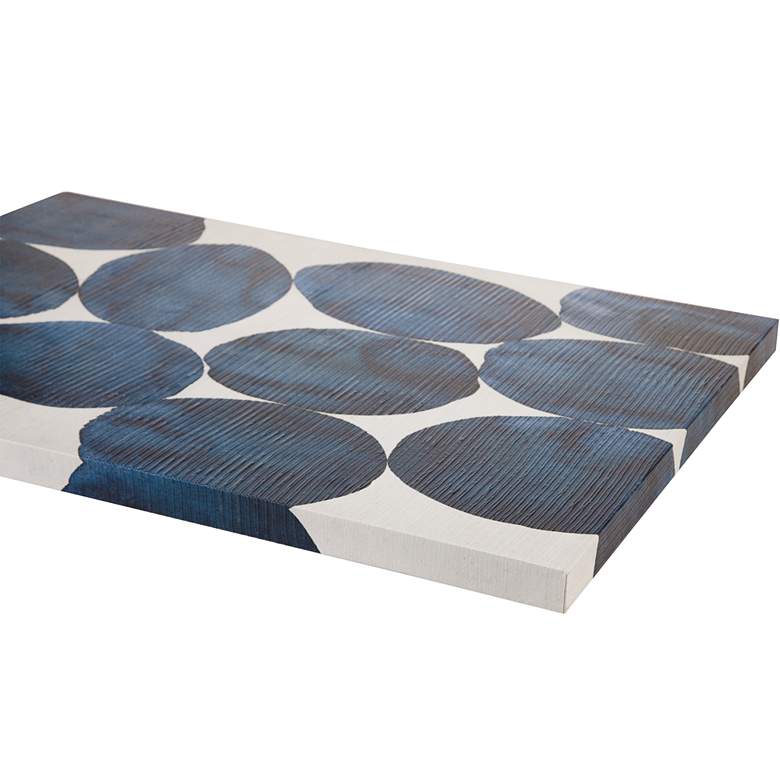 Painted Puzzle 36" High Canvas Wall Art