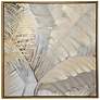 Terra Matte Brown 39 1/2" Square Framed Canvas Wall Art
