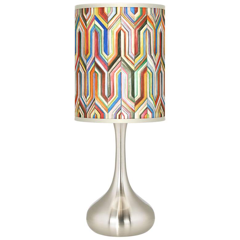 Synthesis Giclee Modern Droplet Table Lamp