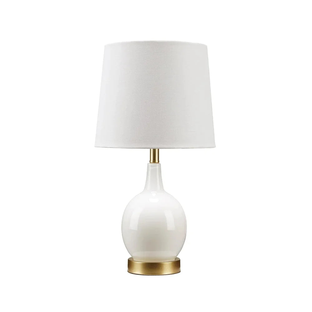 Arlomore Glass Table Lamp - 10"W x 10"D x 19"H