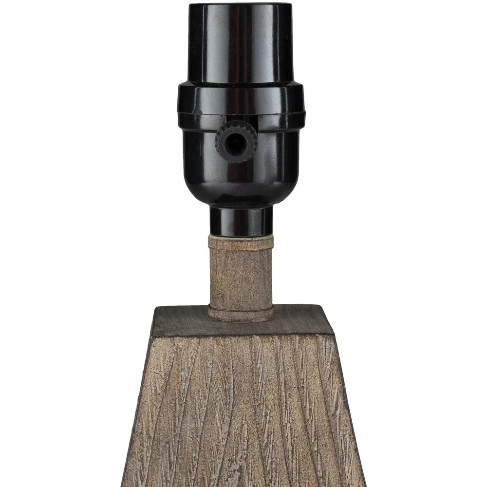 Aviram Distressed Farmhouse Table Lamp