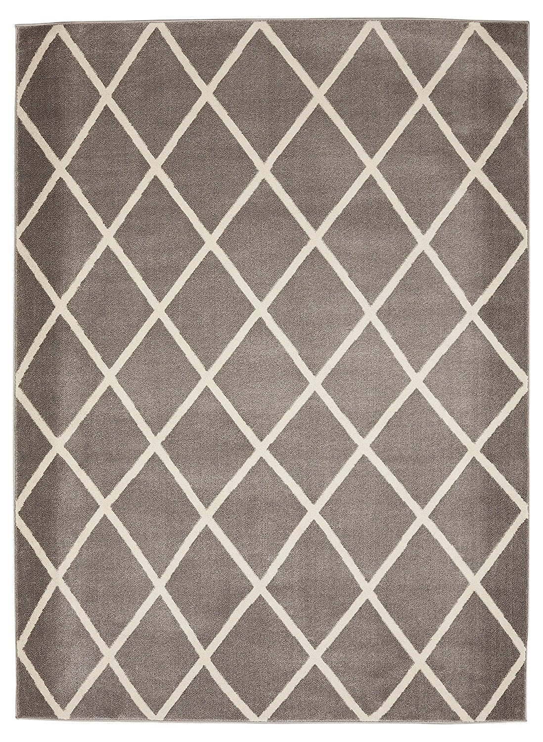 Trellis Gray/Grey Ivory Area Rugs