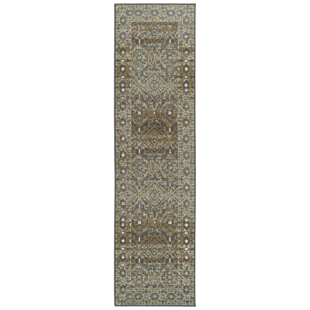 Bombas Easy Care Soft Area Rug Gold