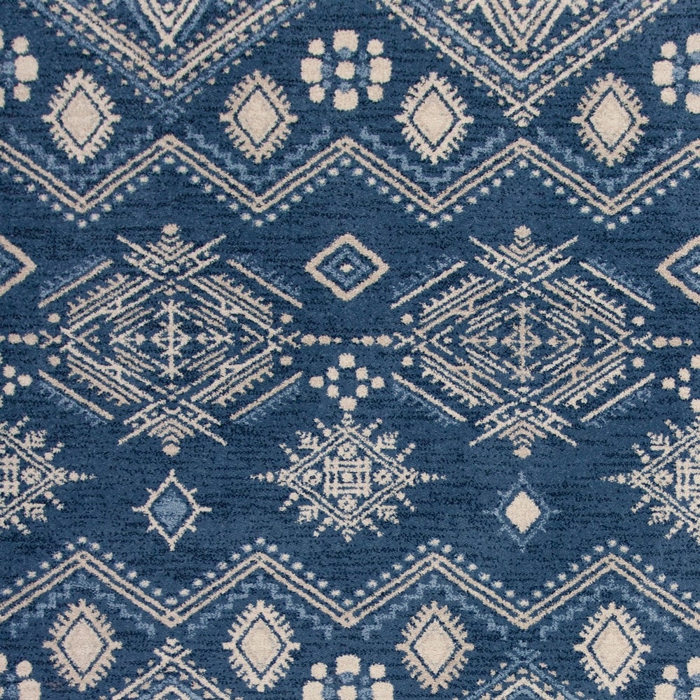 Taupe Geometric Soft Area Rug