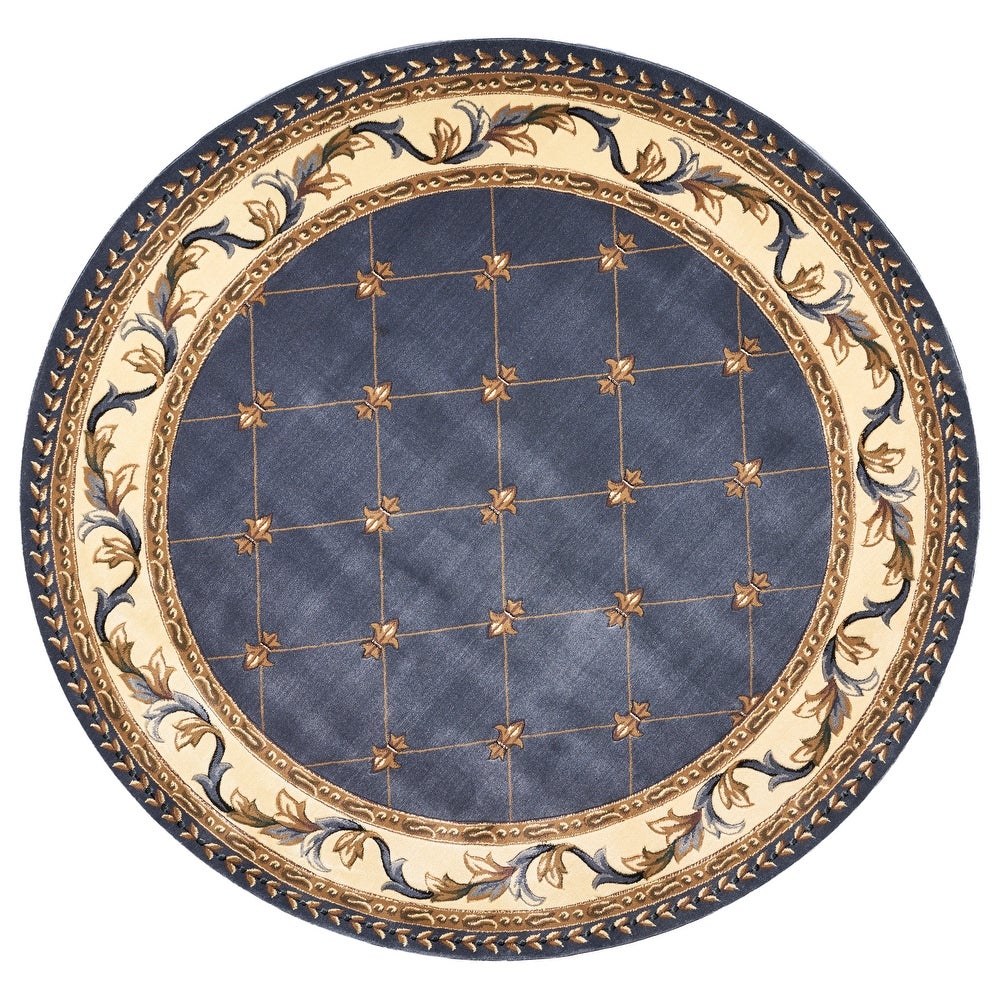 Domani Classics Victorian Bordered Trellis Area Soft Rug