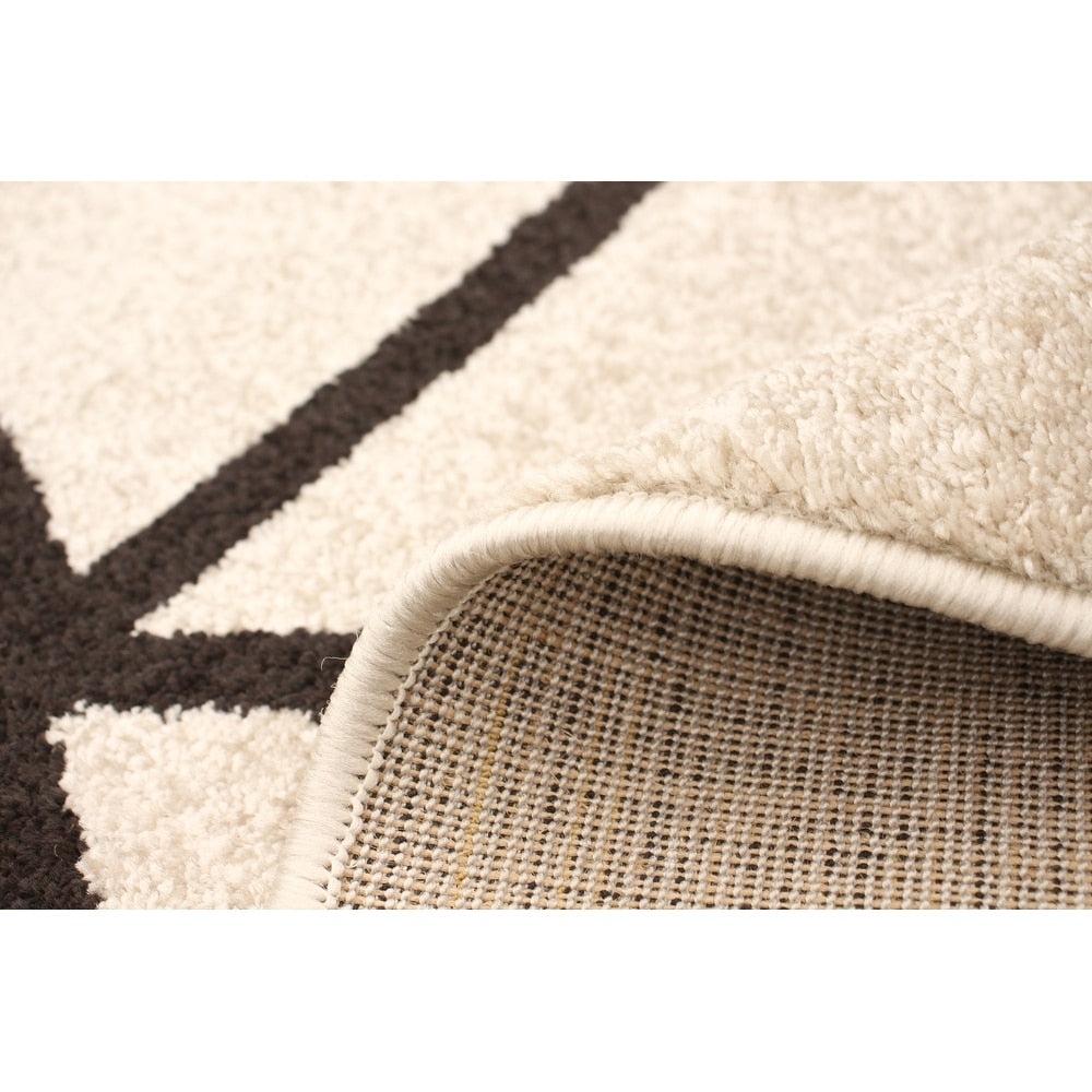 Grey Brown Ana Moroccan Soft Rug