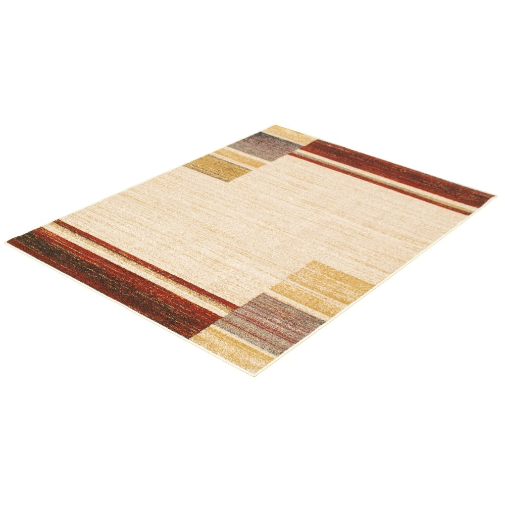 Ivory Taupe Ayla Casual Soft Rug