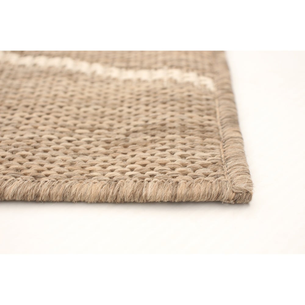 Sisal Abstract Indoor/ Outdoor Soft Rug