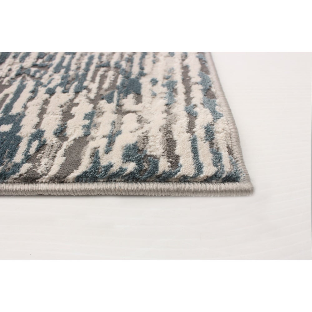 Cream Multi Casual Soft Rug