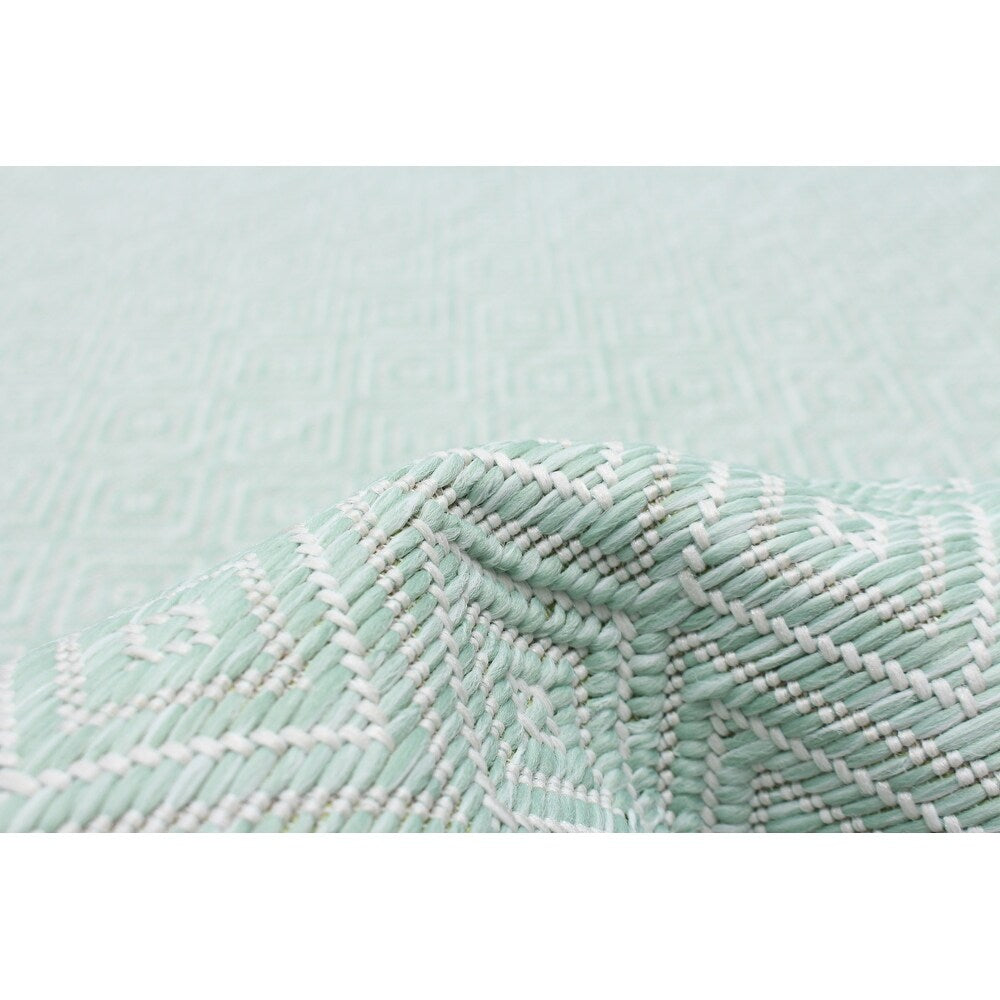 Diamond Indoor/ Outdoor Rug - Multiple Colors