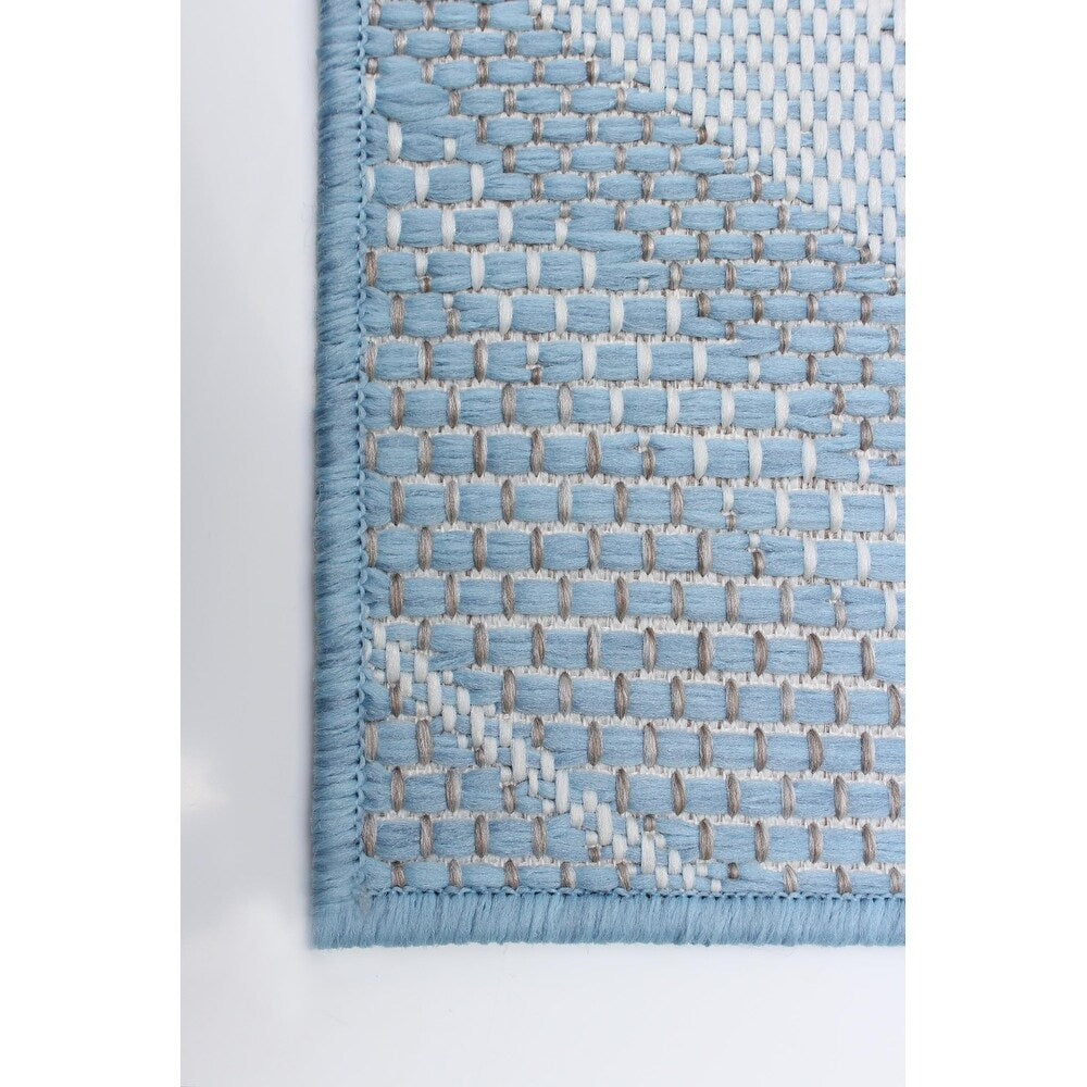 Indoor Outdoor Circle Pattern Soft Rug