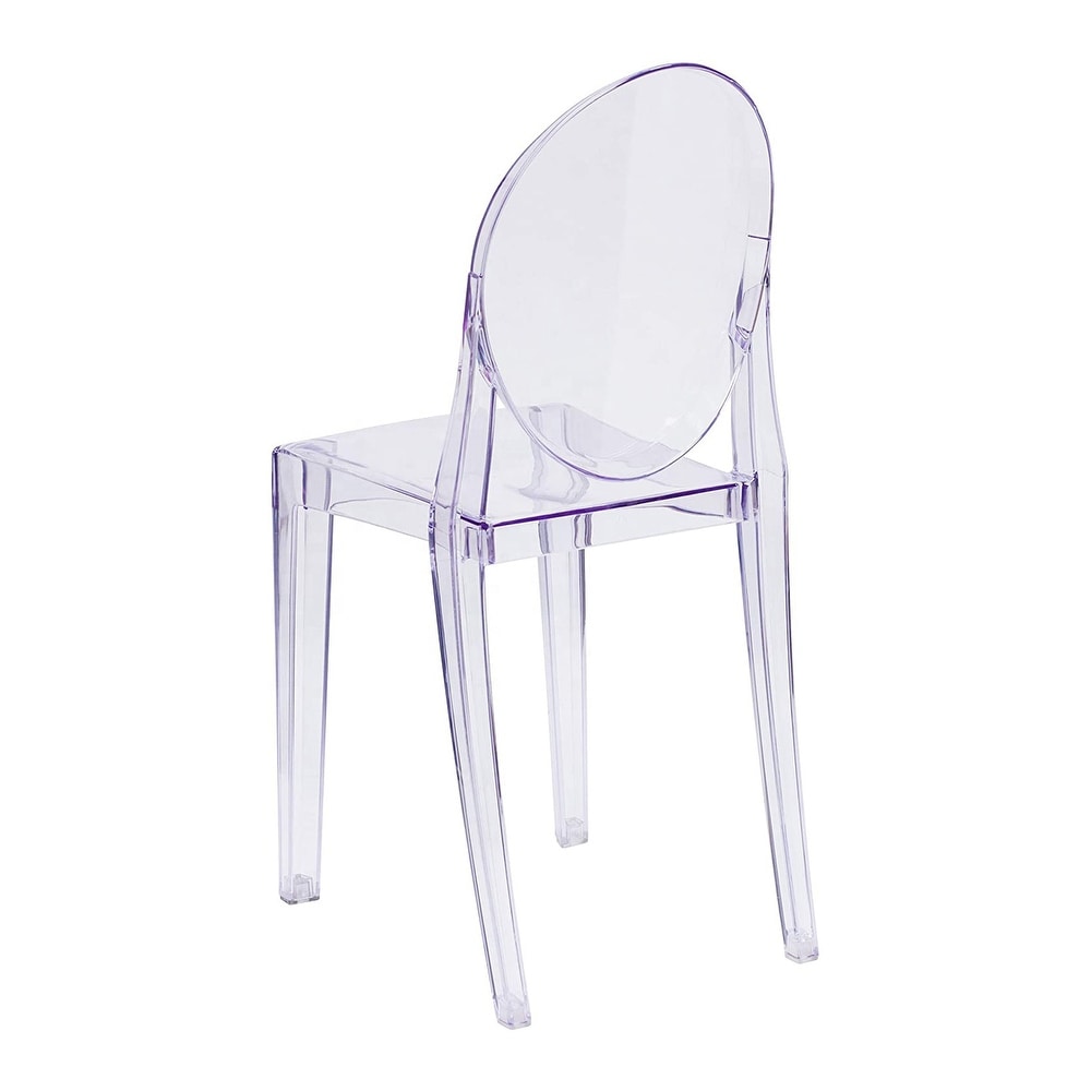 Ghost Armless Chair - H35.5xW15.5xD19.5