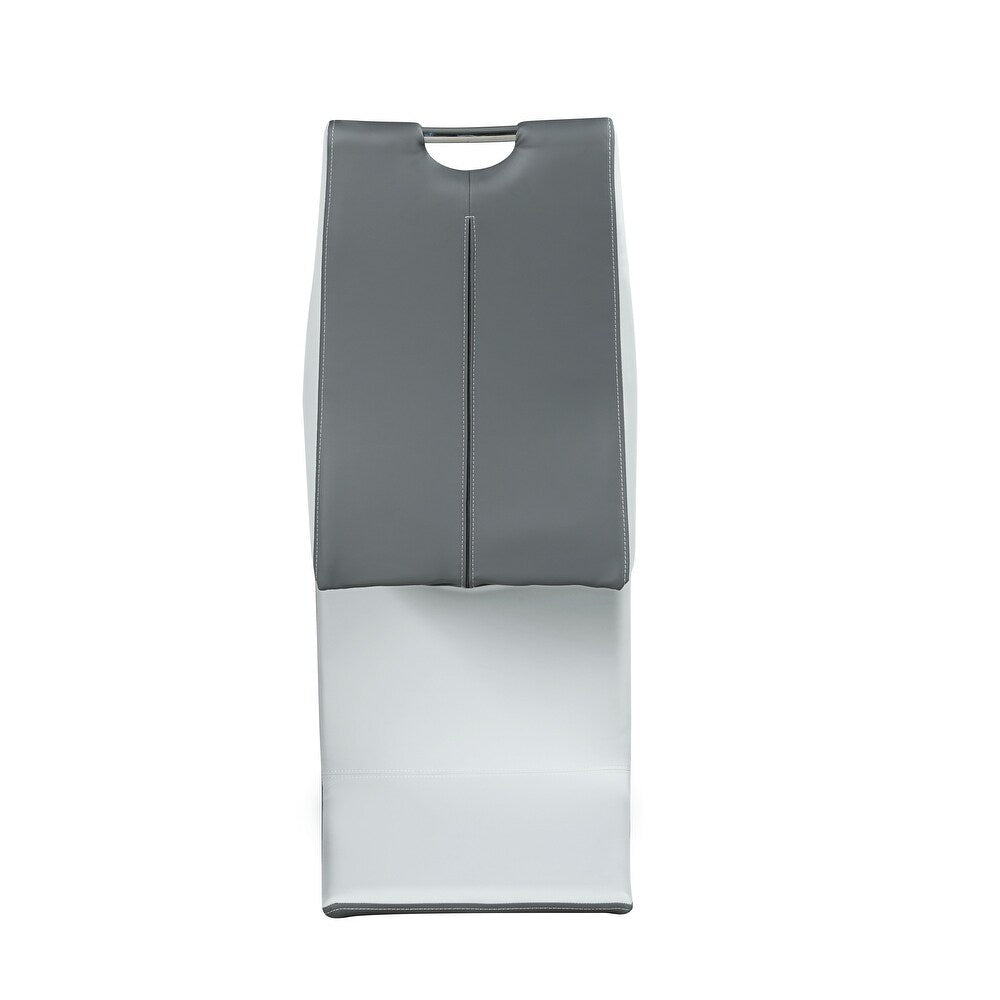 Global Furniture USA Dk Grey/Lt Grey Dining Chair