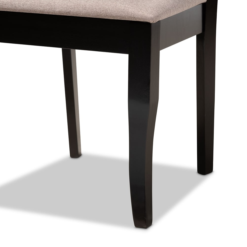 Copper Grove Bucoli Cushioned Armless Dining Chairs (Set of 2)