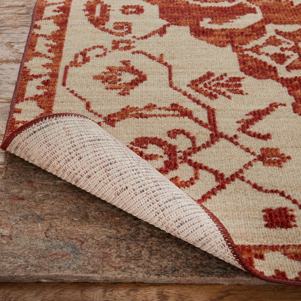 Home Pokara Woven Area Rug Red