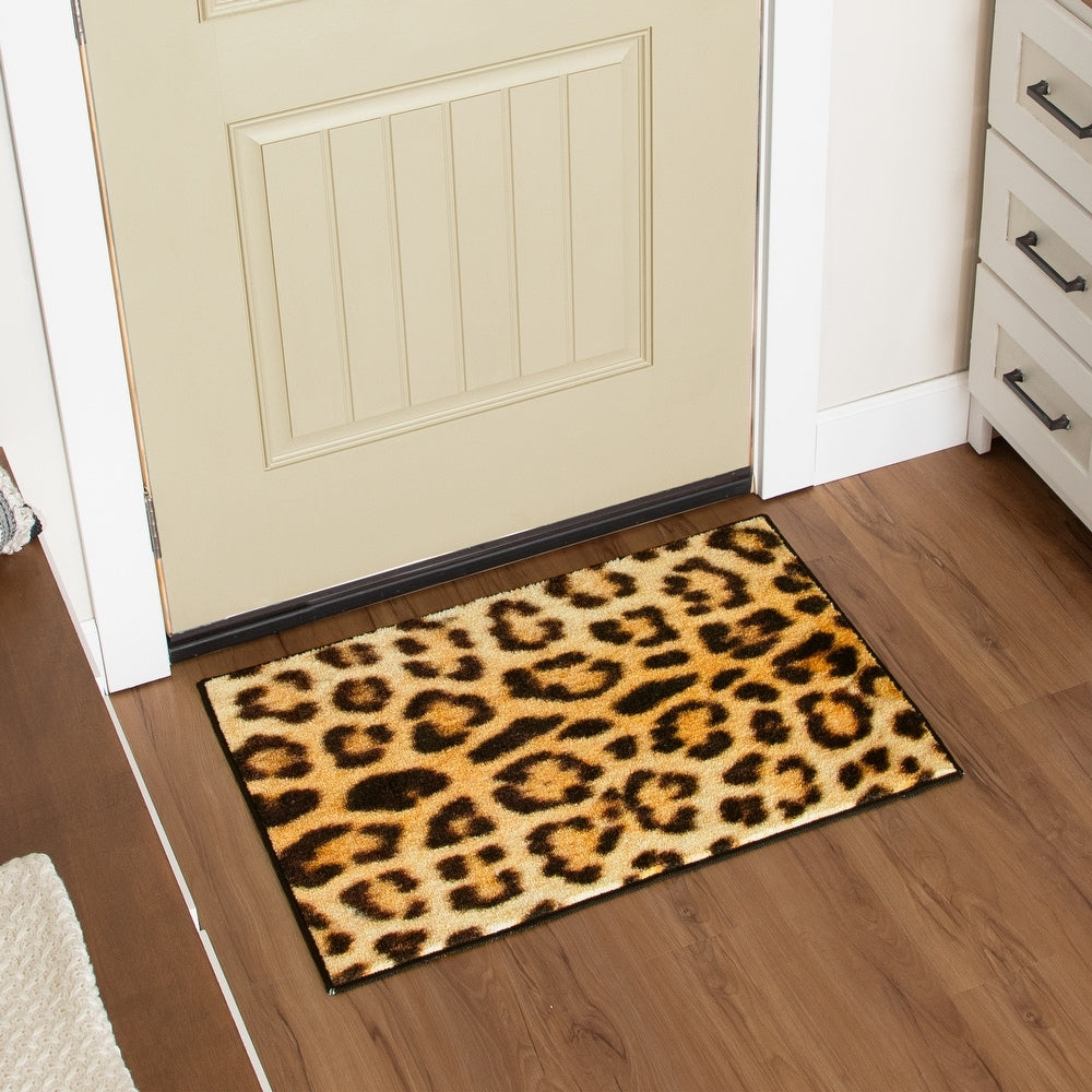 Home Cheetah Spots Animal Print Soft Area Rug