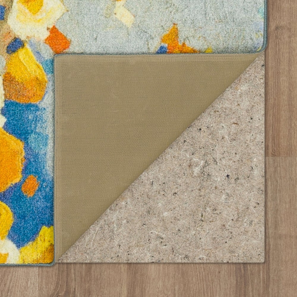 Home Floral Winds Abstract Soft Area Rug