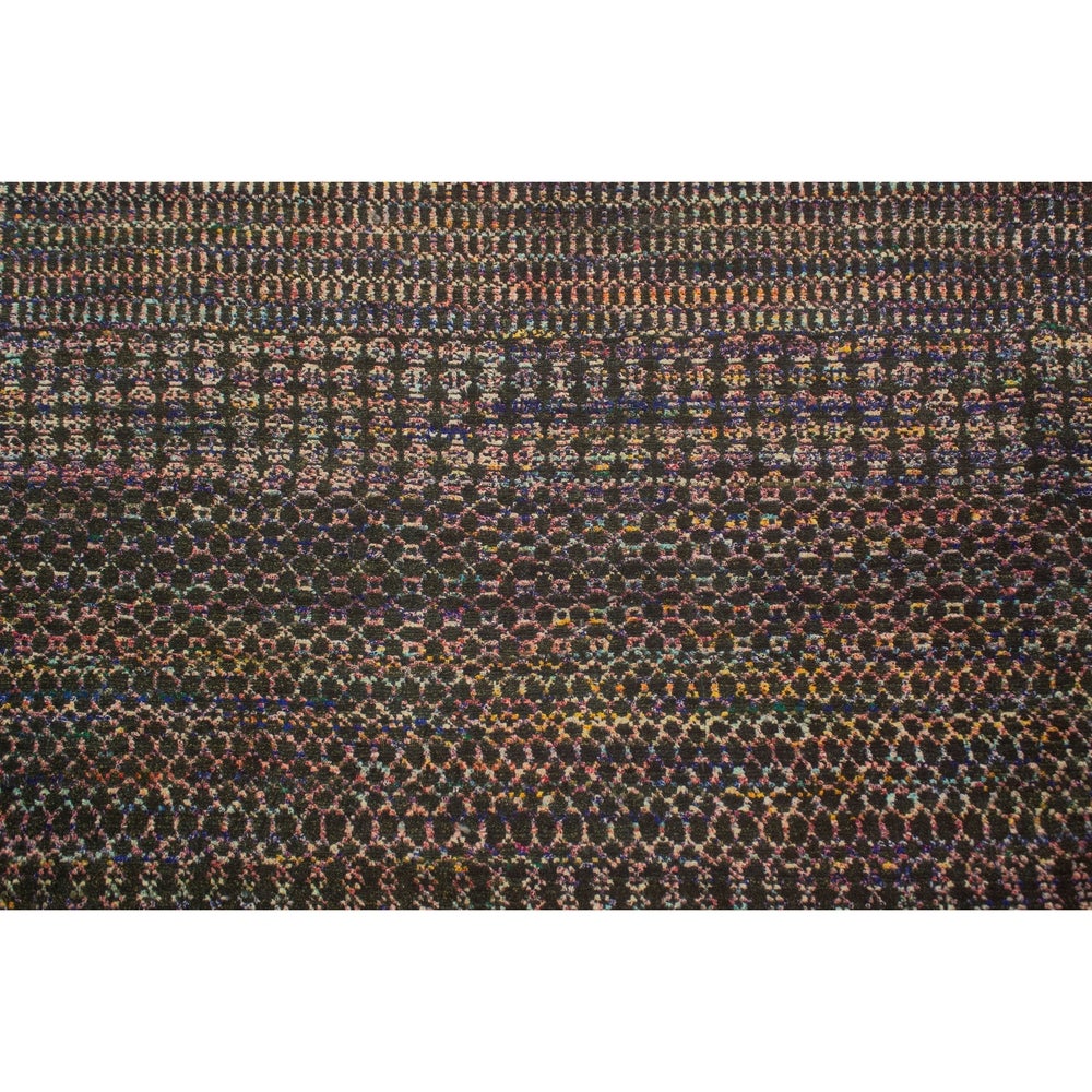 Fine Oushak Atefeh Black/Pink Soft Area Rug