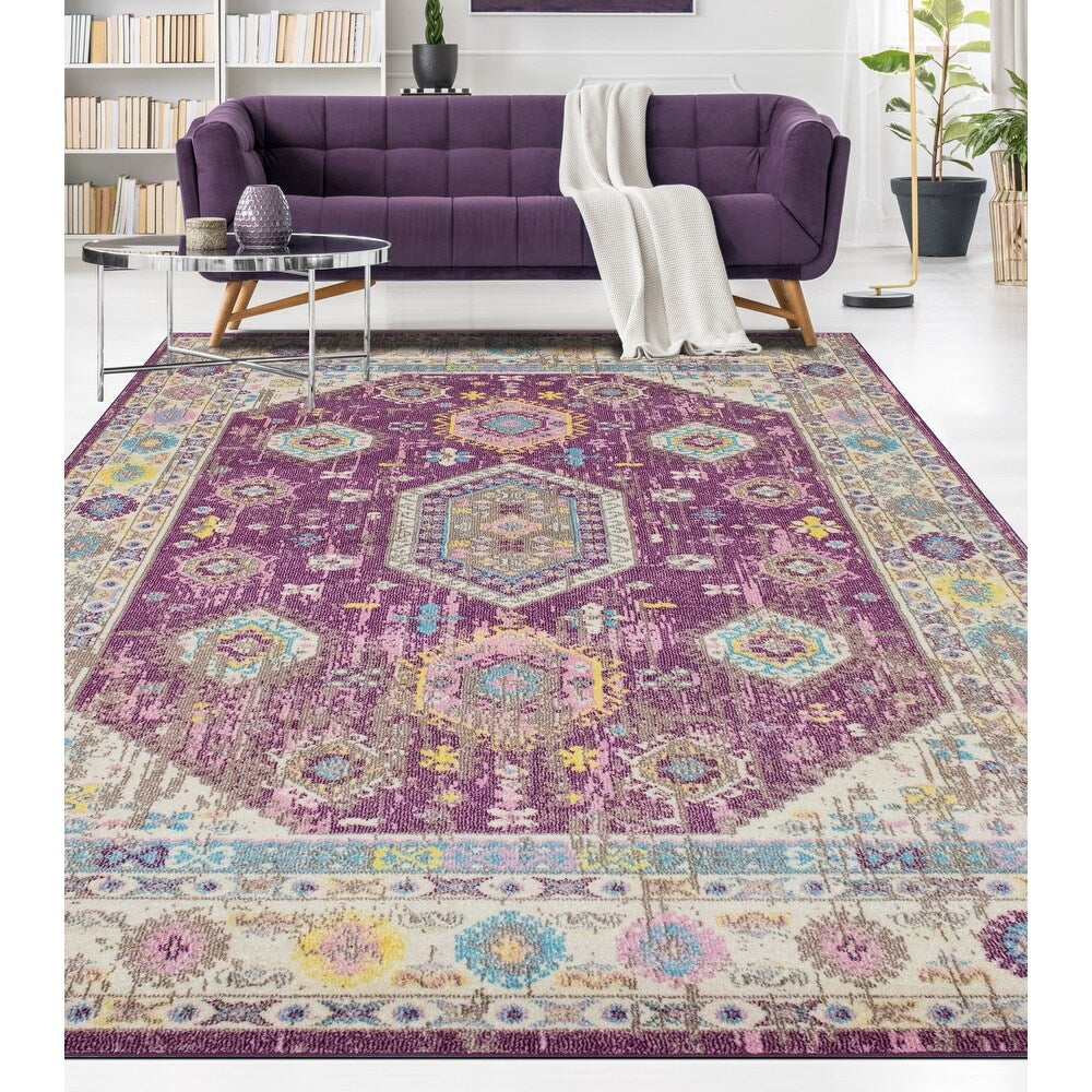 Sapphire Distressed Francisca Soft Area Rug