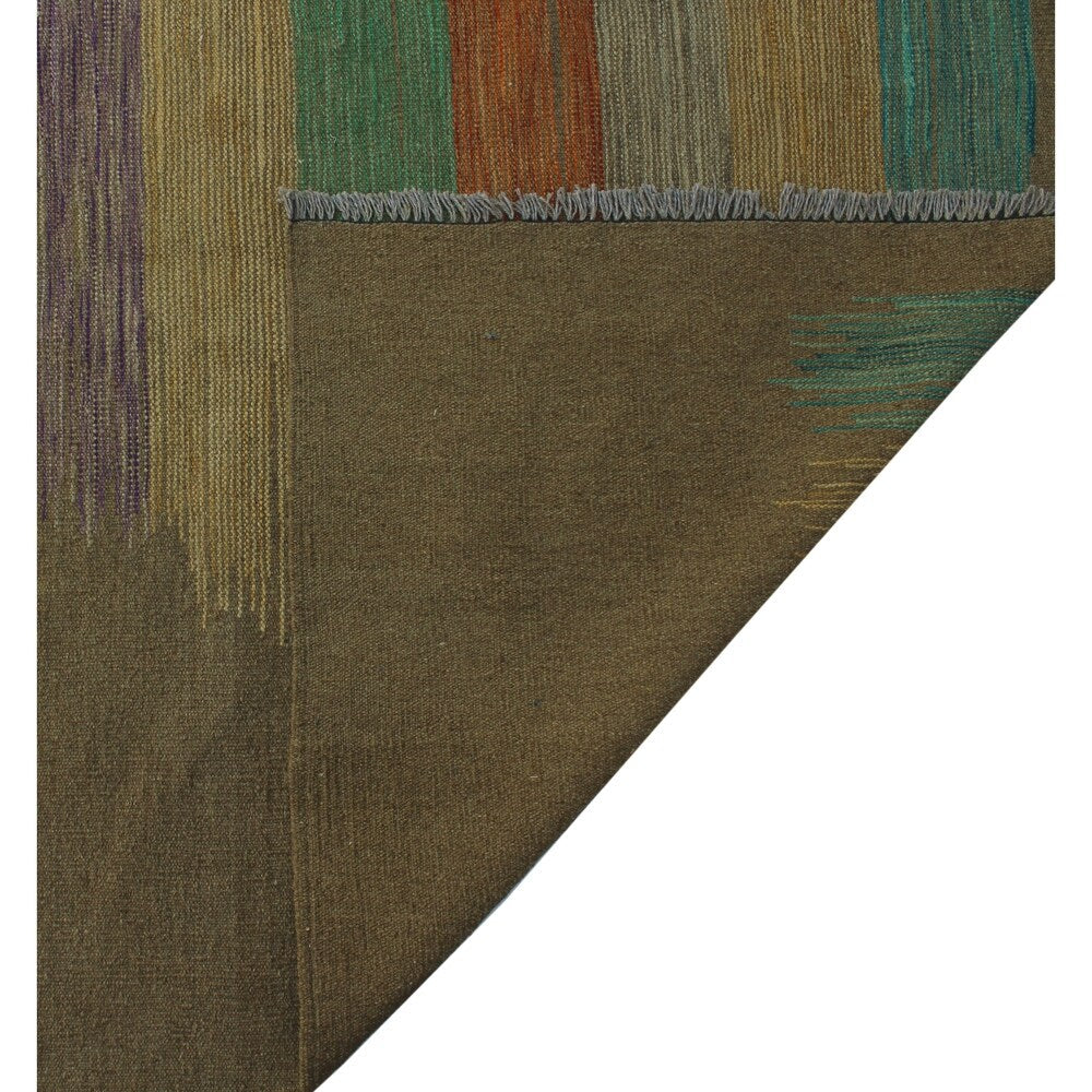 Winchester Kilim Karter Brown/Gold Soft Area Rug