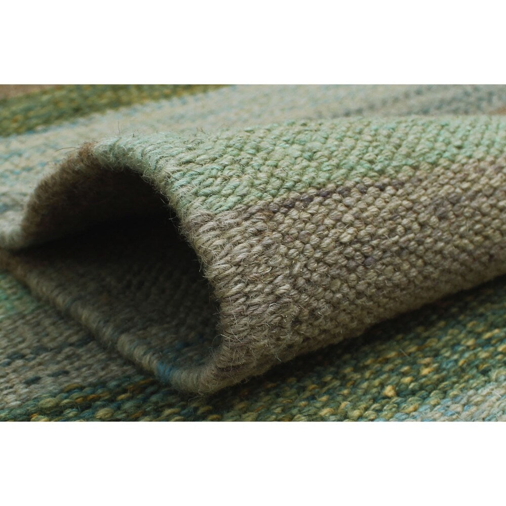 Winchester Kilim Meruert Brown/Lt. Green Soft Area Rug