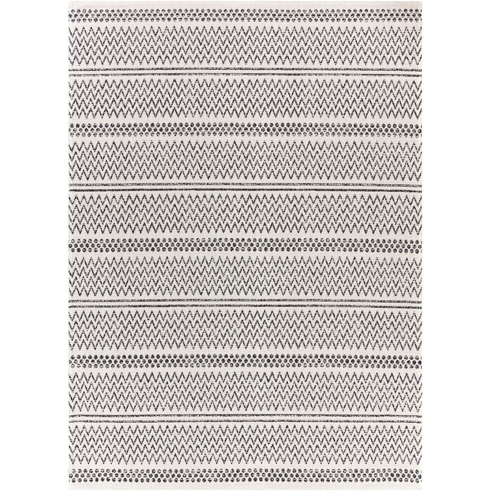 Moroccan Chevron Machine Washable Area Soft Rug