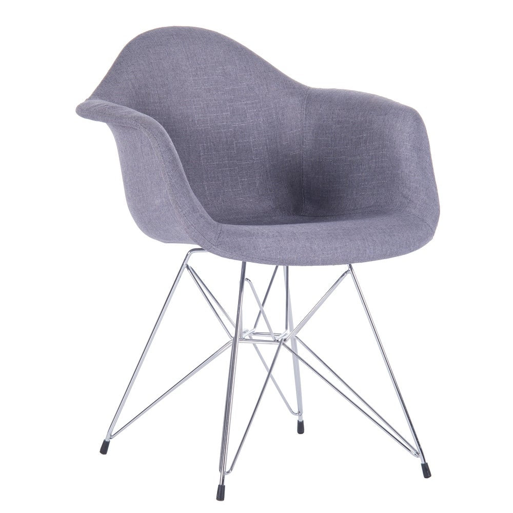 Porthos Home Upholstered Dining Armchairs w/ Metal Legs (Set of 2)